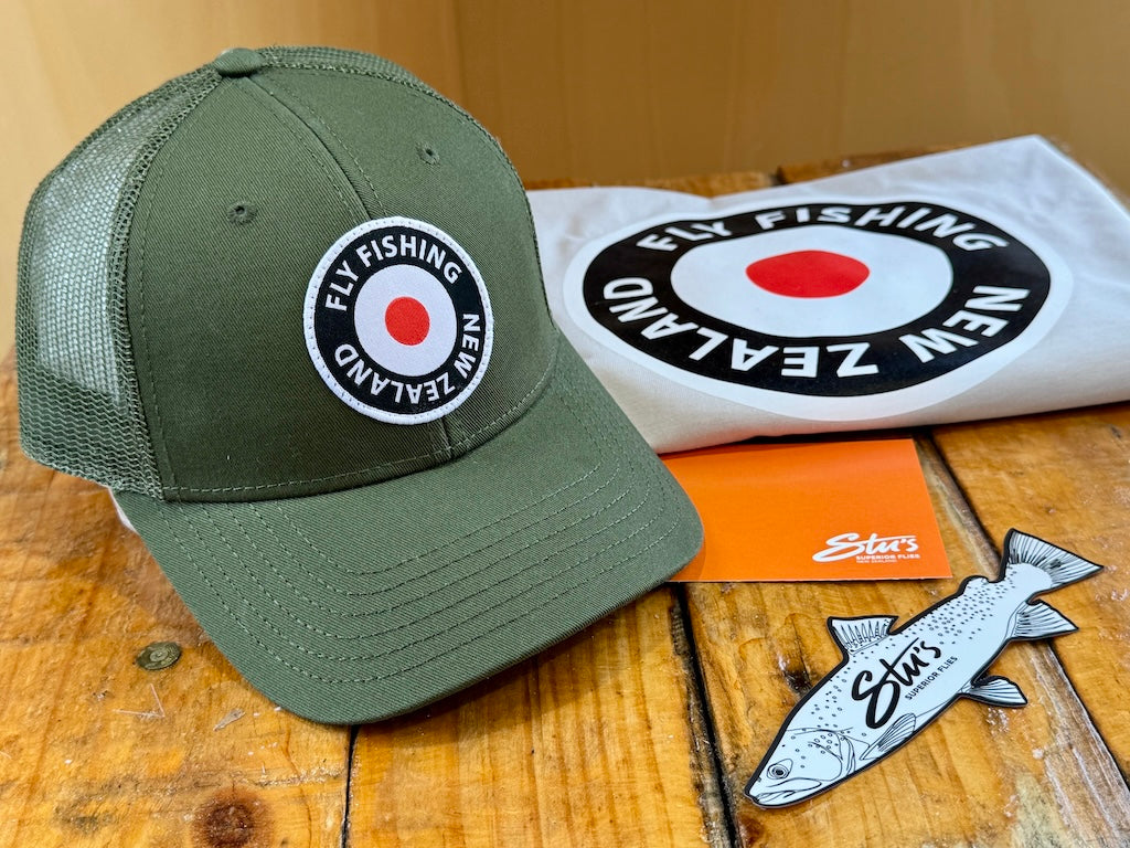 Fly Fishing New Zealand - Mesh Trucker Cap