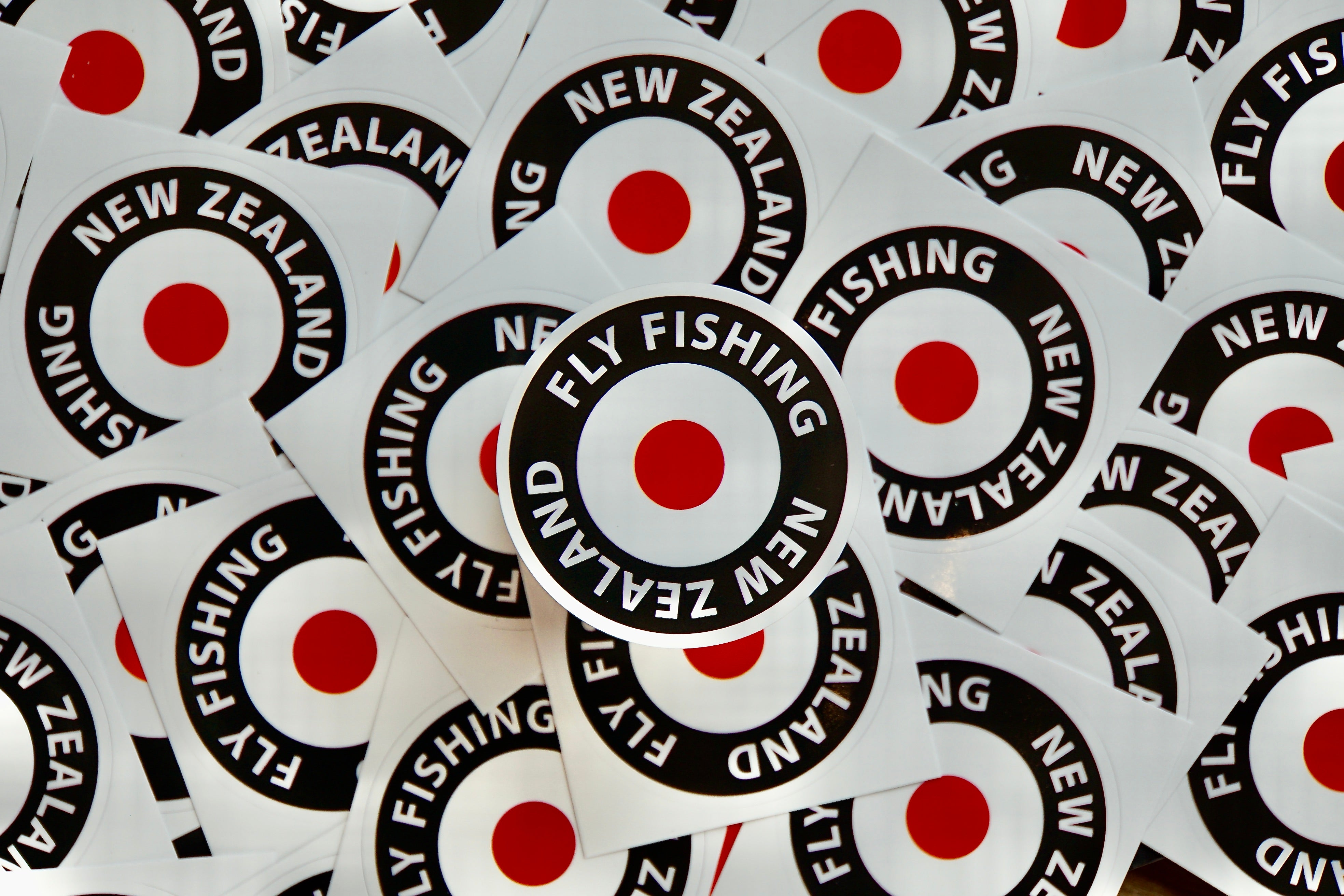 New Zealand Fly Fishing-T-shirt/Cap/Sticker/-Bundle
