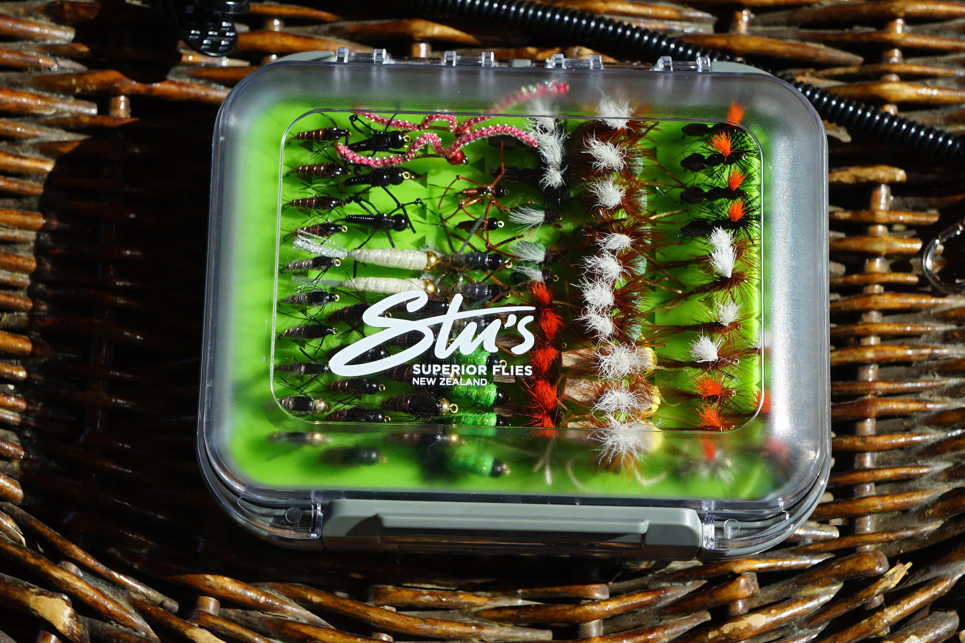 Loaded 9-Nymph Mix-Double Sided-Silicone Fly Box