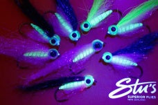Killer Minnow-Glow In Dark & UV- Lumo Baitfish.