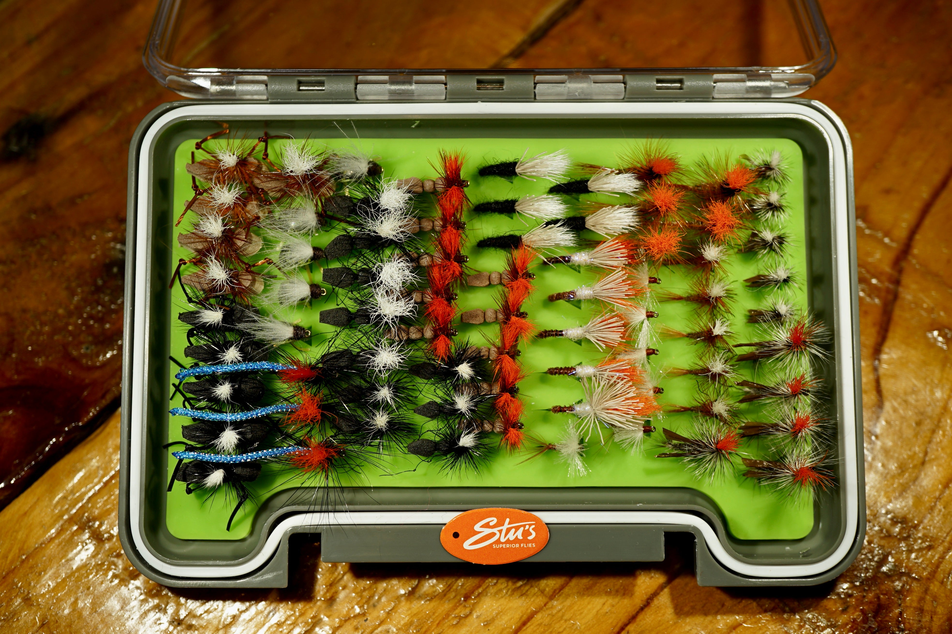 Loaded 7-S/M Dry Fly Mix-Slim Fly Boxes.