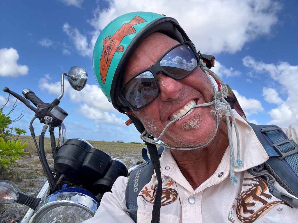 Famous NZ Trout-Sticker-Orange