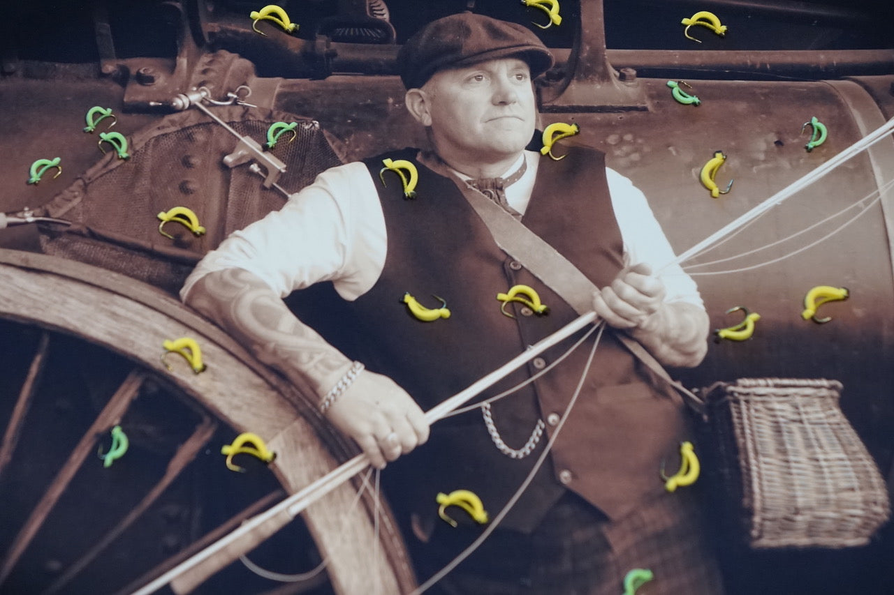 Loaded 13-Banana Fly-Willow Grub-Slim Fly Box.