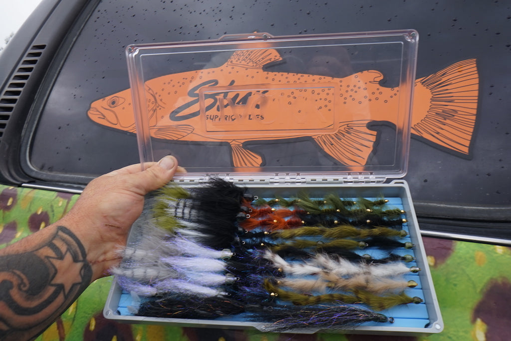 Famous NZ Trout-Sticker-Orange