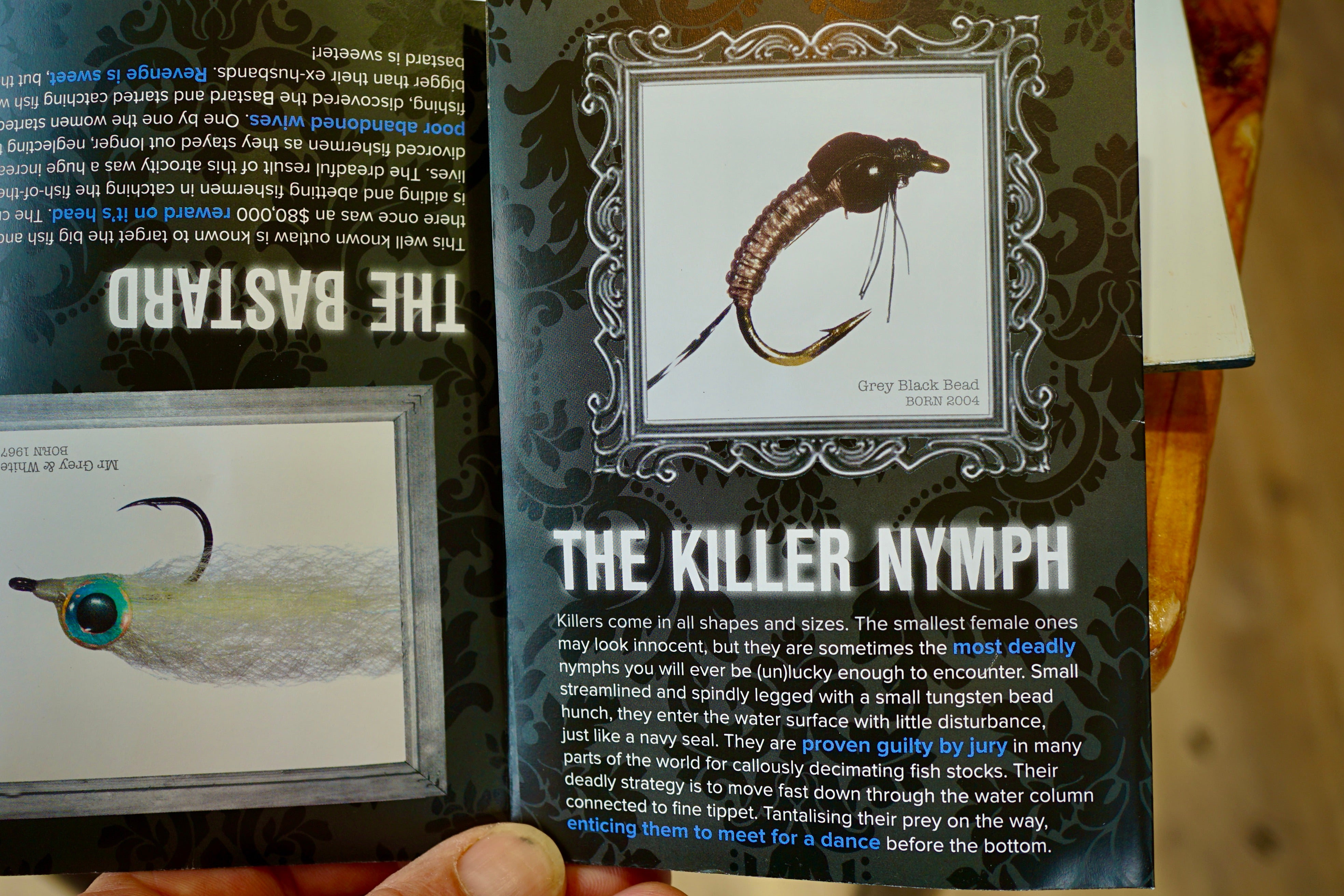 Loaded 15-Killer Nymph-Mayfly-Slim Fly Box.