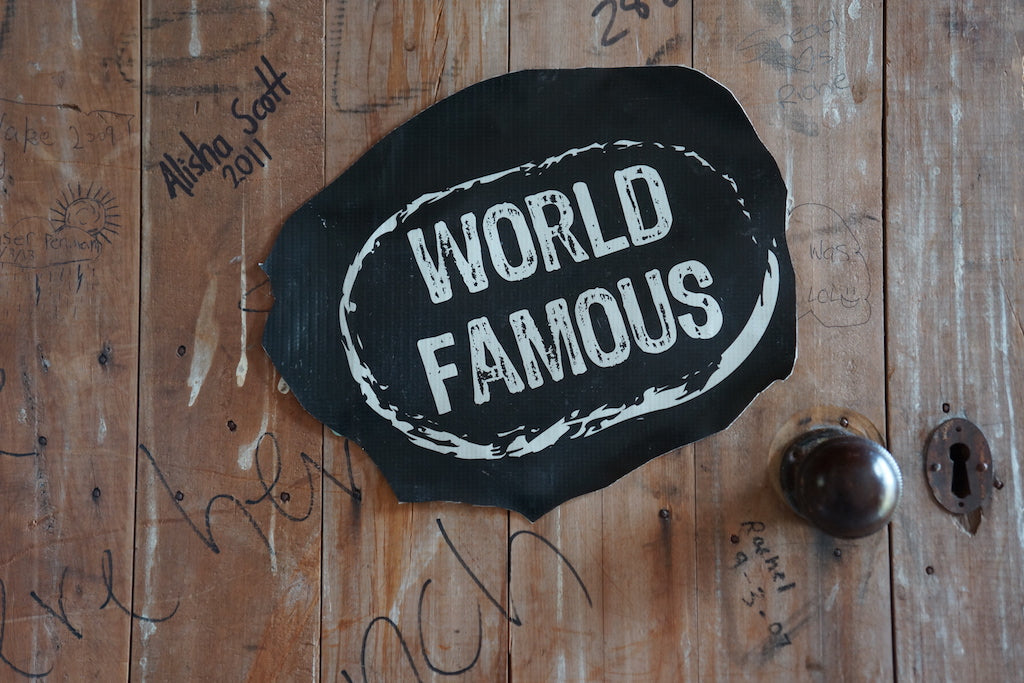 Famous NZ Trout-Sticker-White