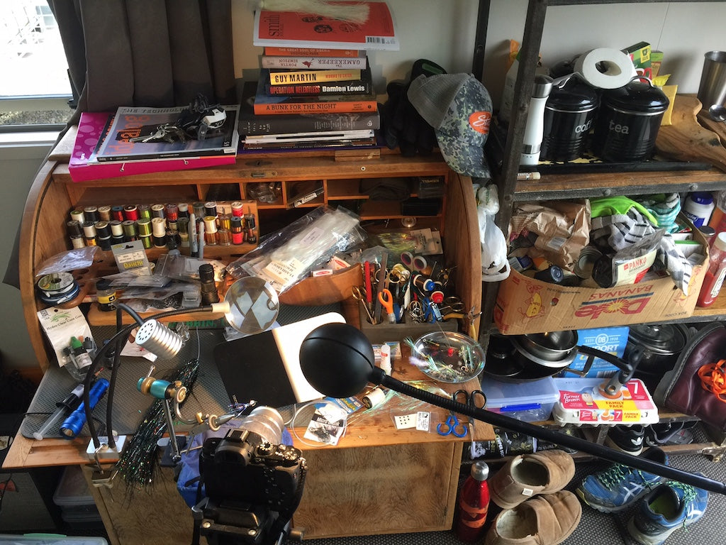 Famous NZ Trout-Sticker-Orange