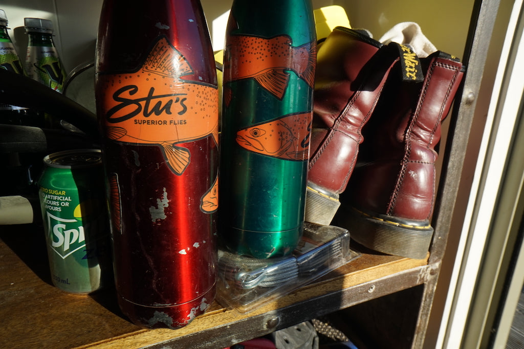 Famous NZ Trout-Sticker-Orange