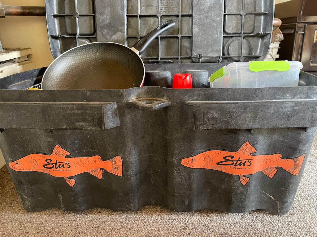 Famous NZ Trout-Sticker-Orange