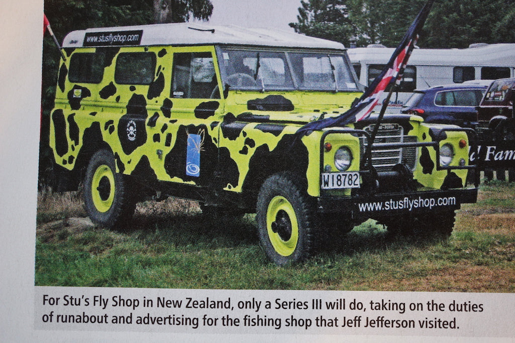 Famous NZ Trout-Sticker-Orange