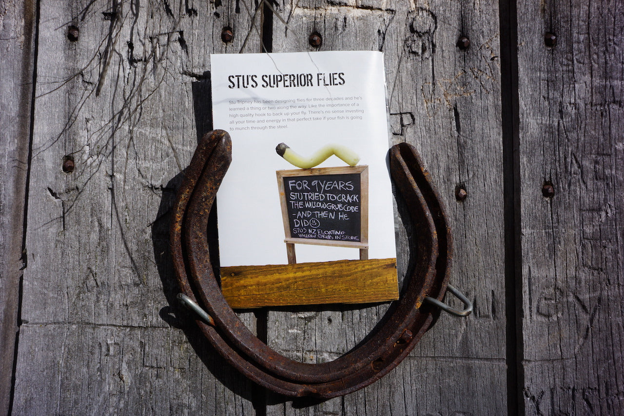 Loaded 13-Banana Fly-Willow Grub-Slim Fly Box.