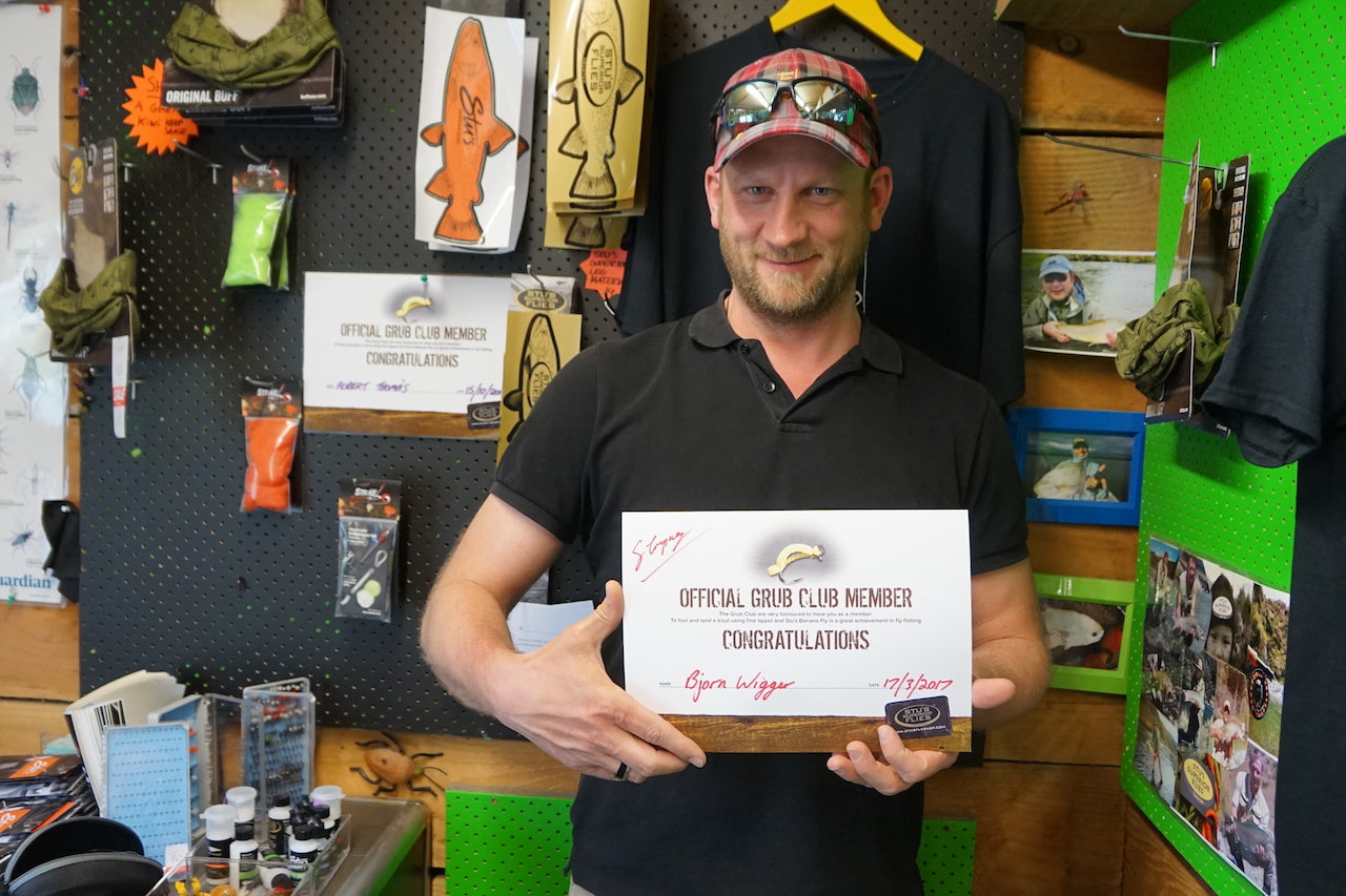 Loaded 13-Banana Fly-Willow Grub-Slim Fly Box.