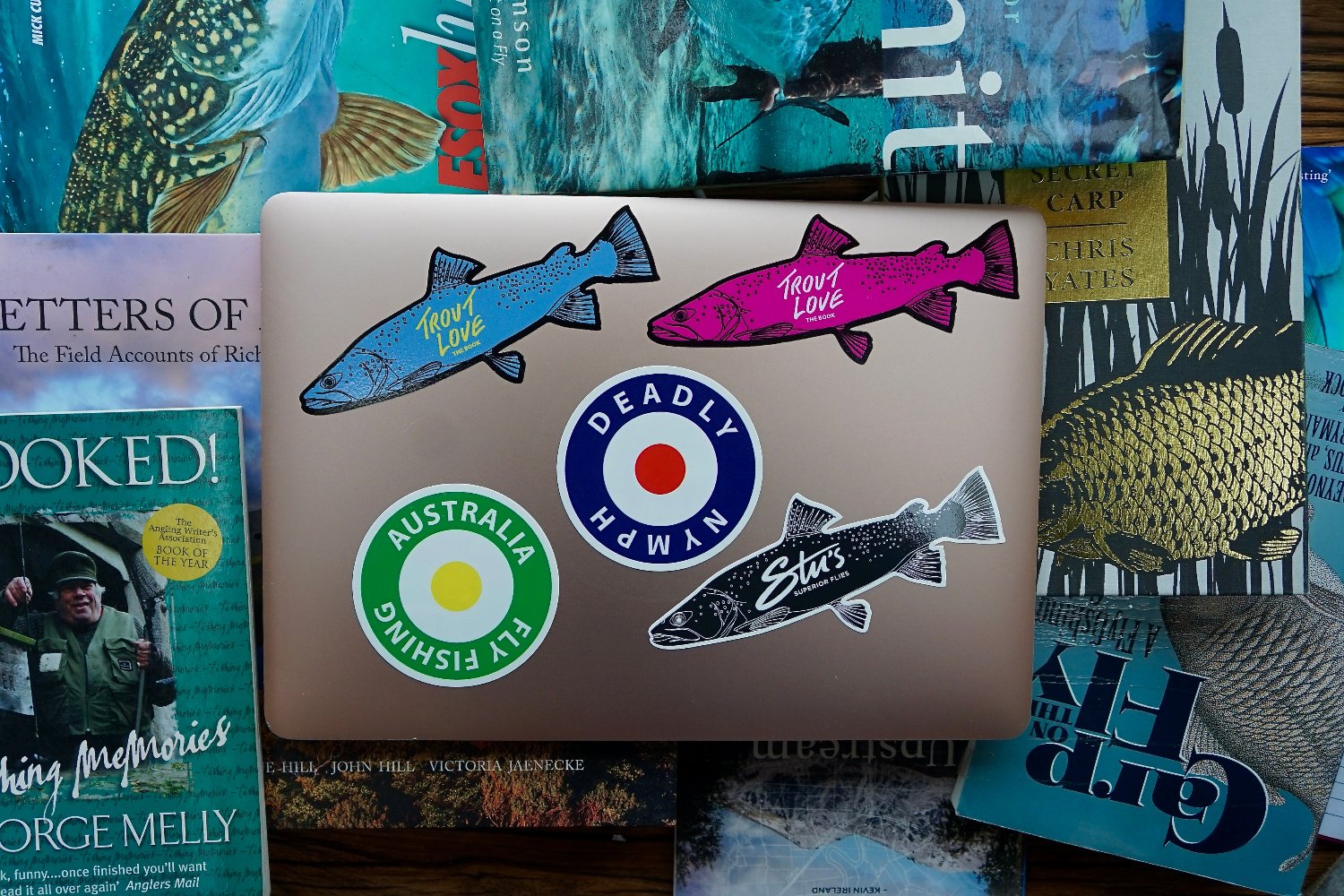 Australia Fly Fishing- Cool-Neat Sticker