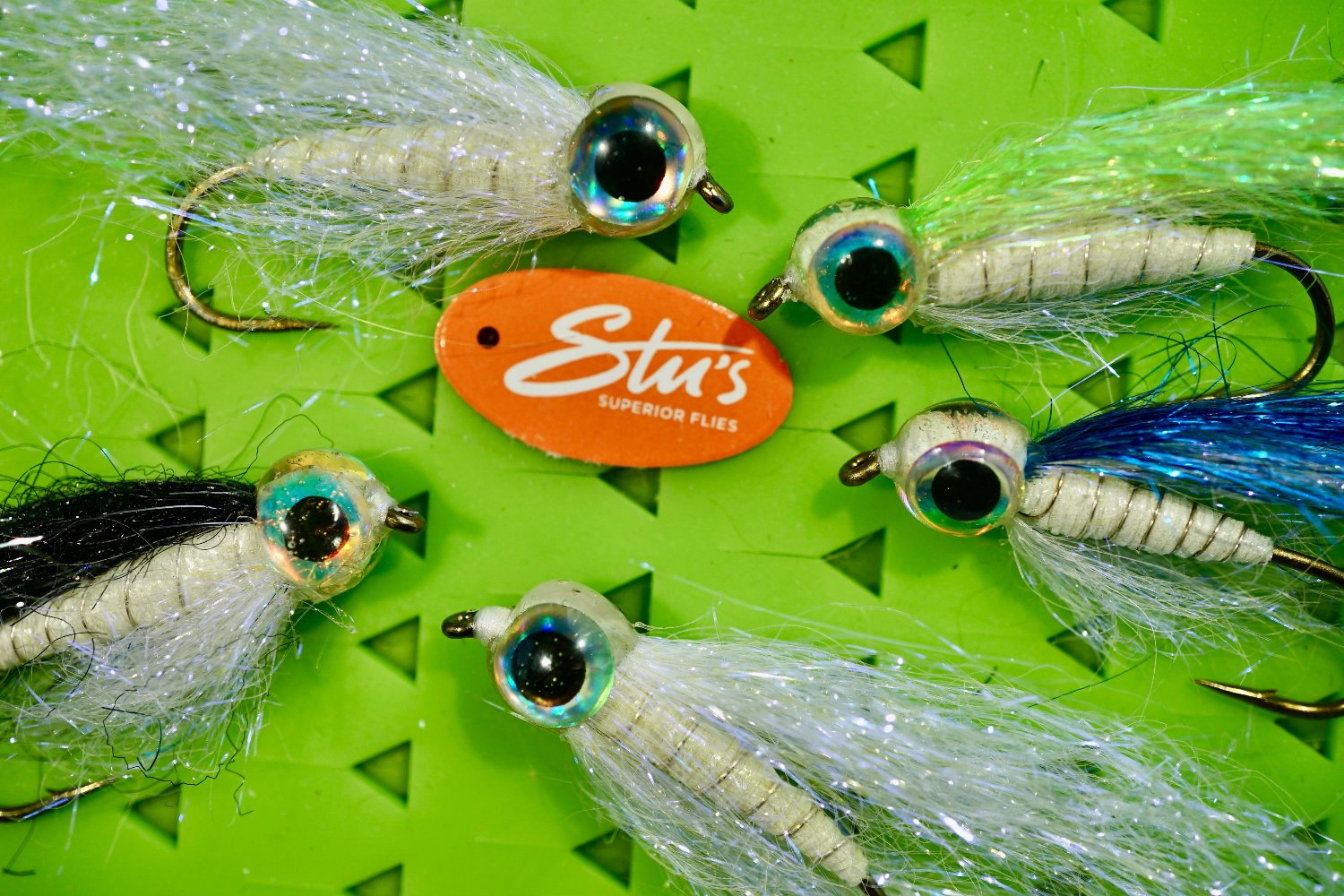 Glow in the Dark & UV- Killer Minnow Fly Pack's