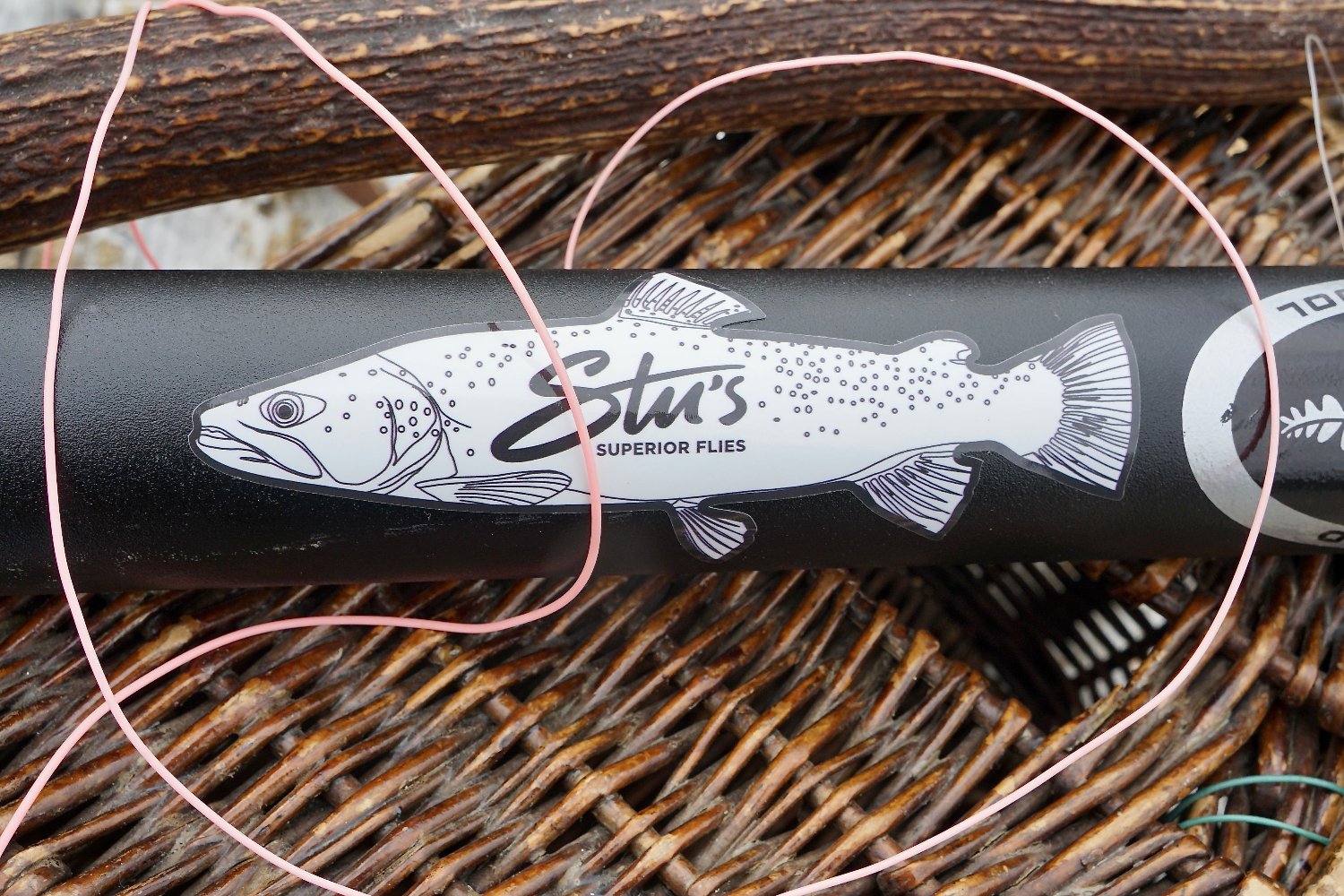 Famous NZ Trout-Sticker-White