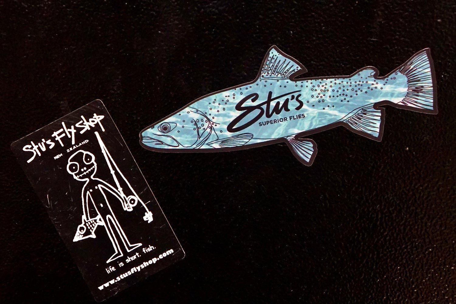 Famous NZ Trout-Sticker-Blue Water