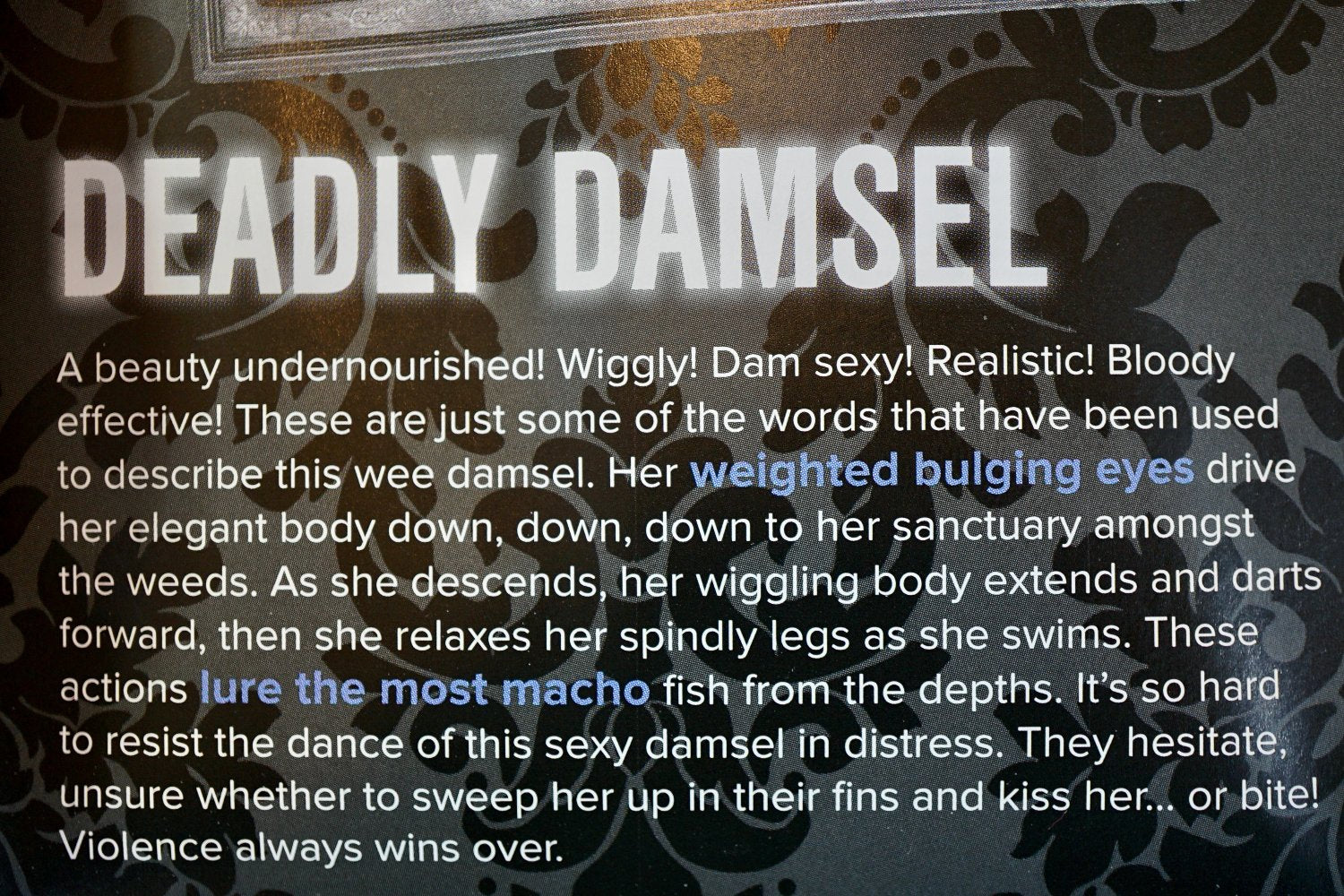 Deadly Damsel Nymph-Tungsten