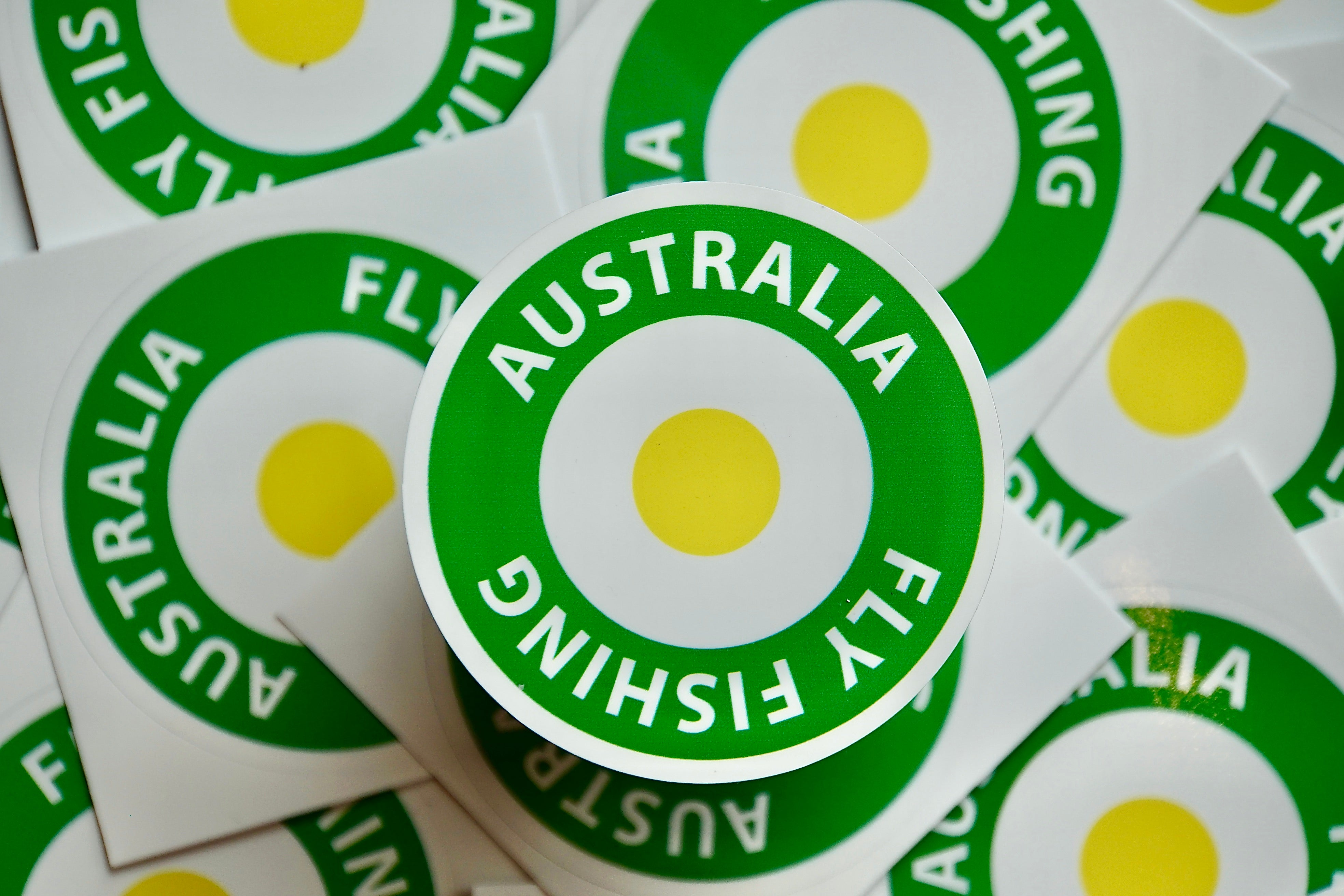 Australia Fly Fishing- Cool-Neat Sticker