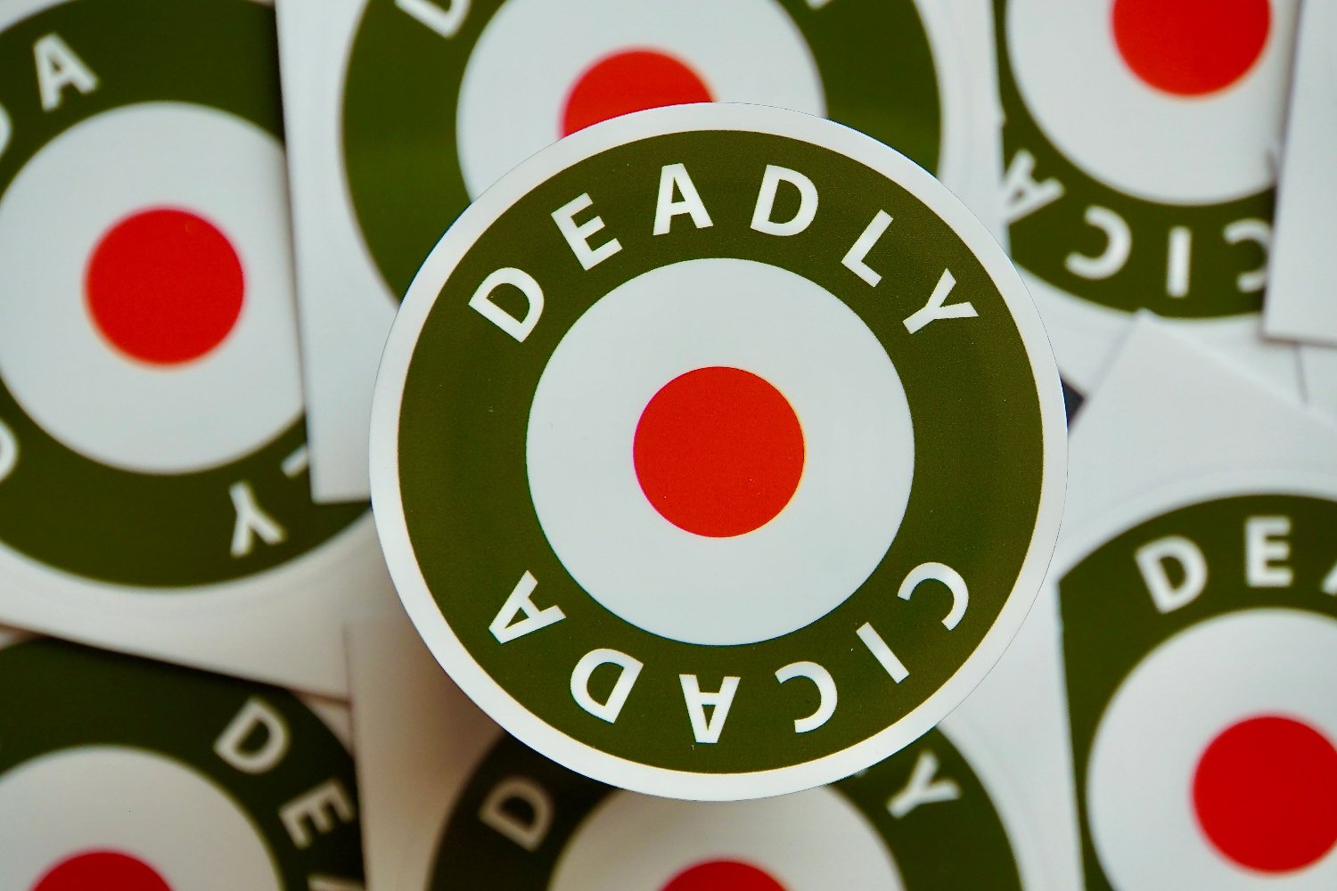 Deadly Cicada-Neat Sticker