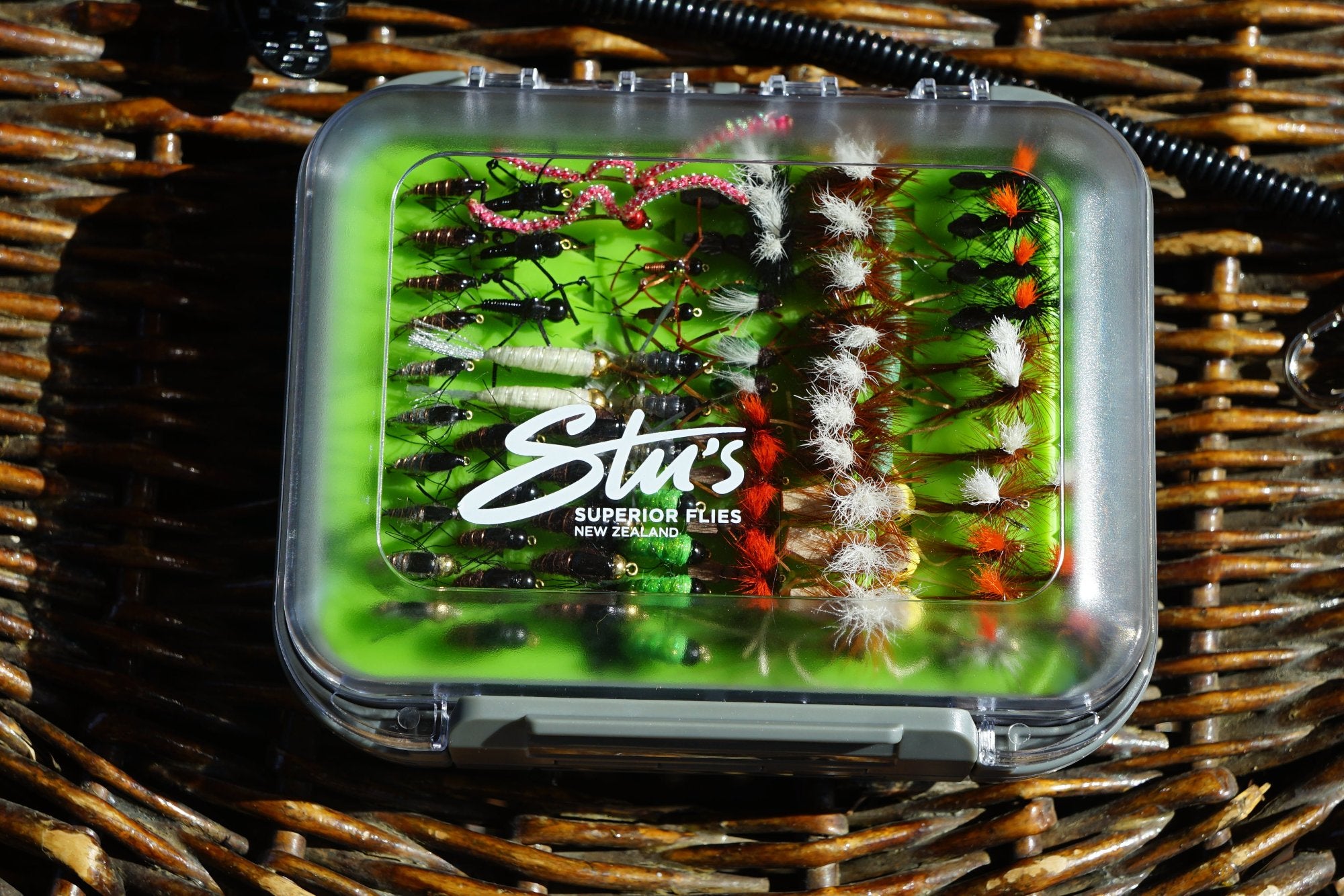 Loaded 10-Dry Fly & Nymph Mix-Double-Silicone Fly Box