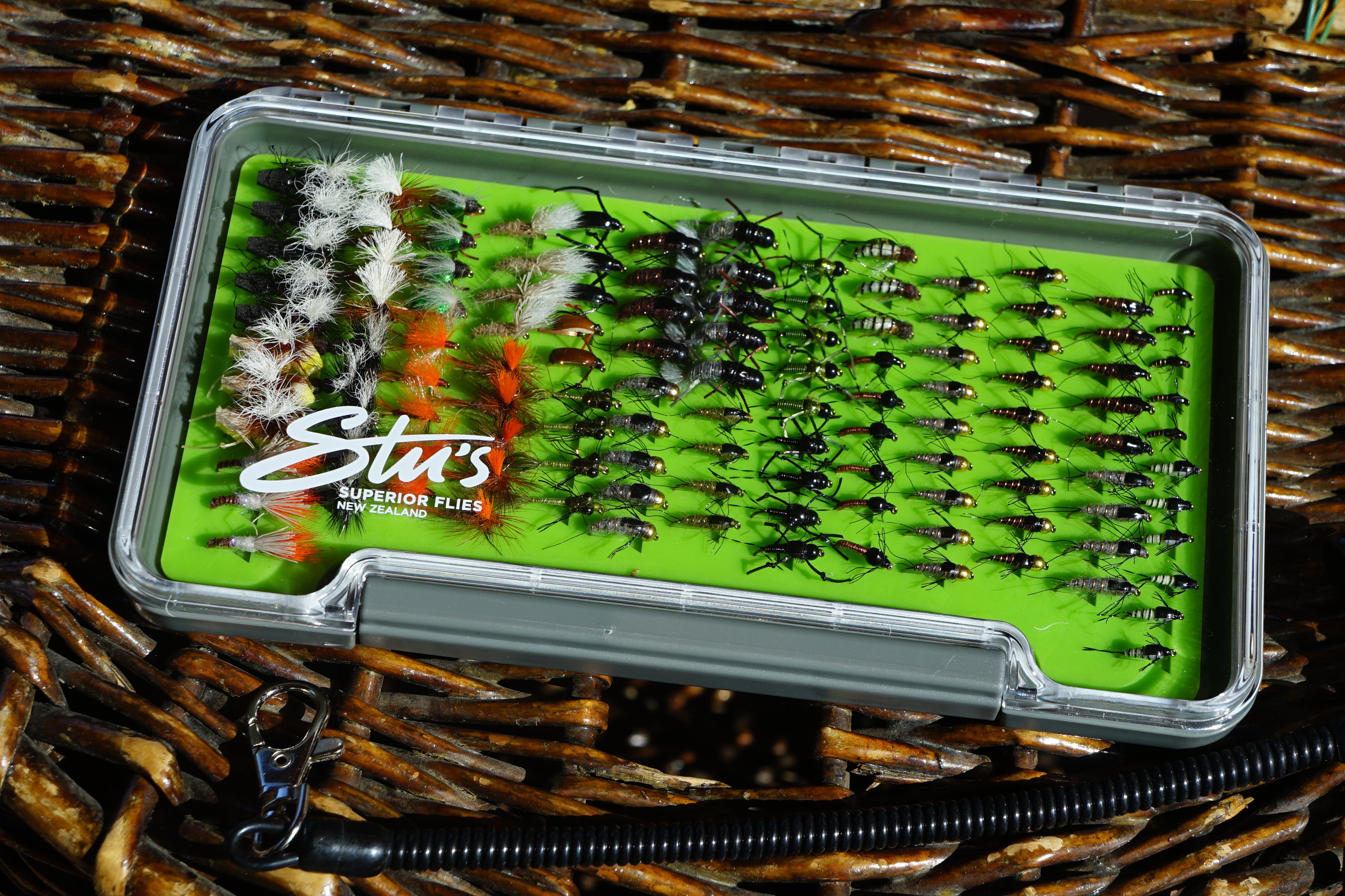 Loaded 5-Mayfly S/M Dry Fly/Nymph-Slim Fly Boxes.
