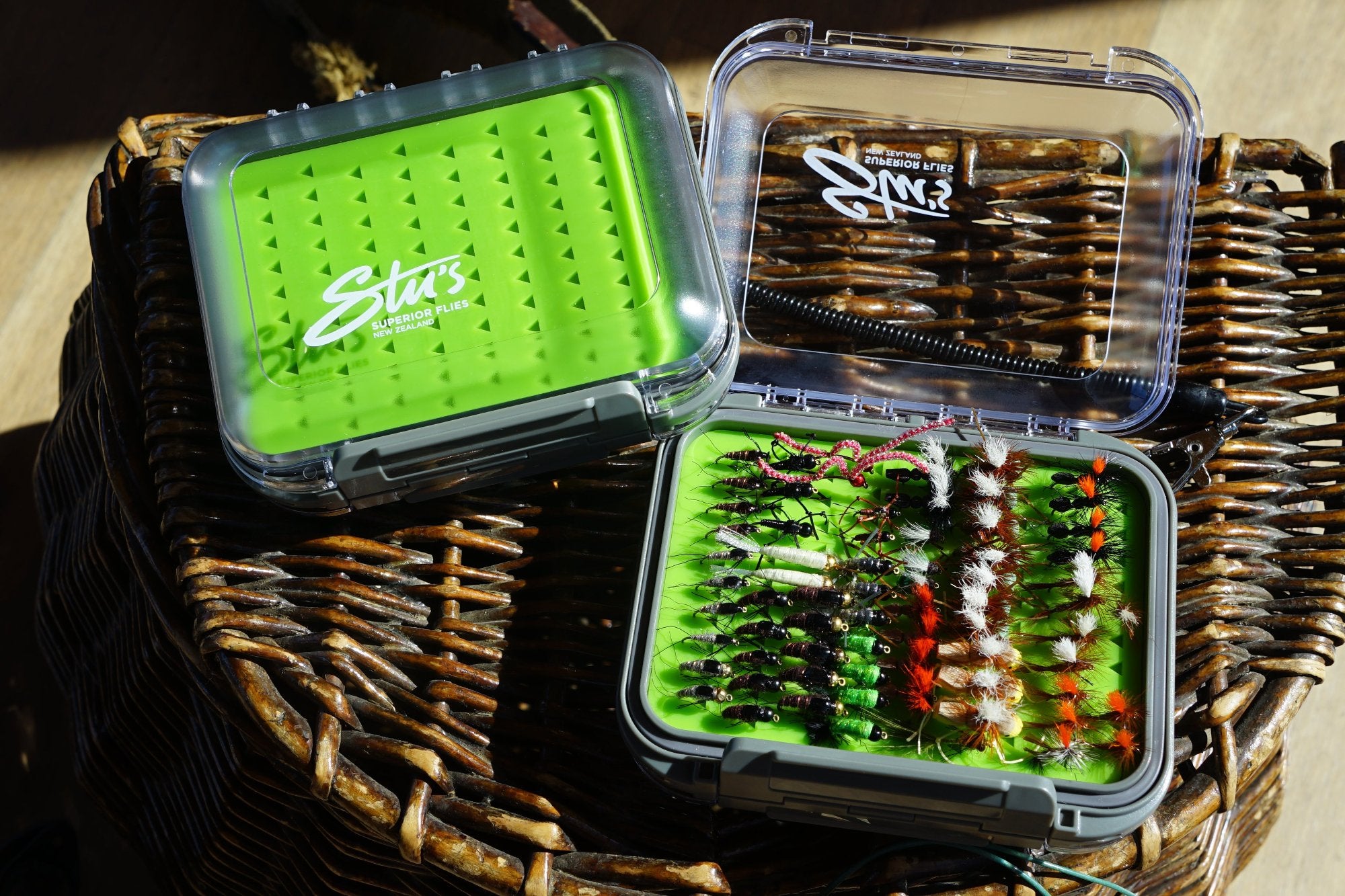 Loaded 10-Dry Fly & Nymph Mix-Double-Silicone Fly Box