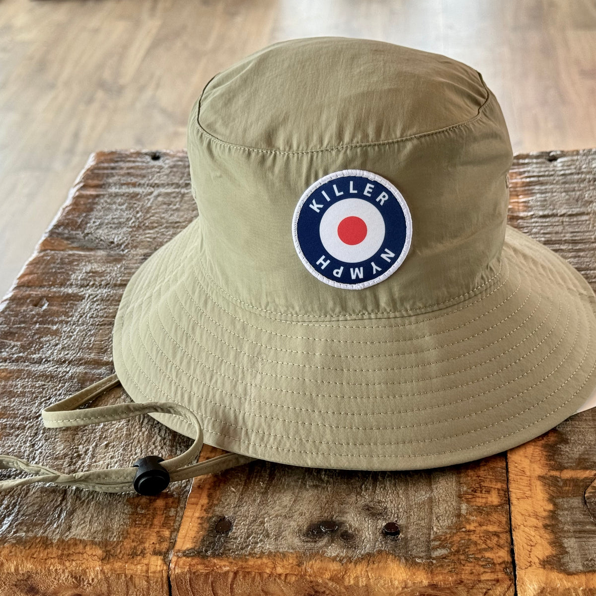 Nymph o funny fly fishing lure' Bucket Hat