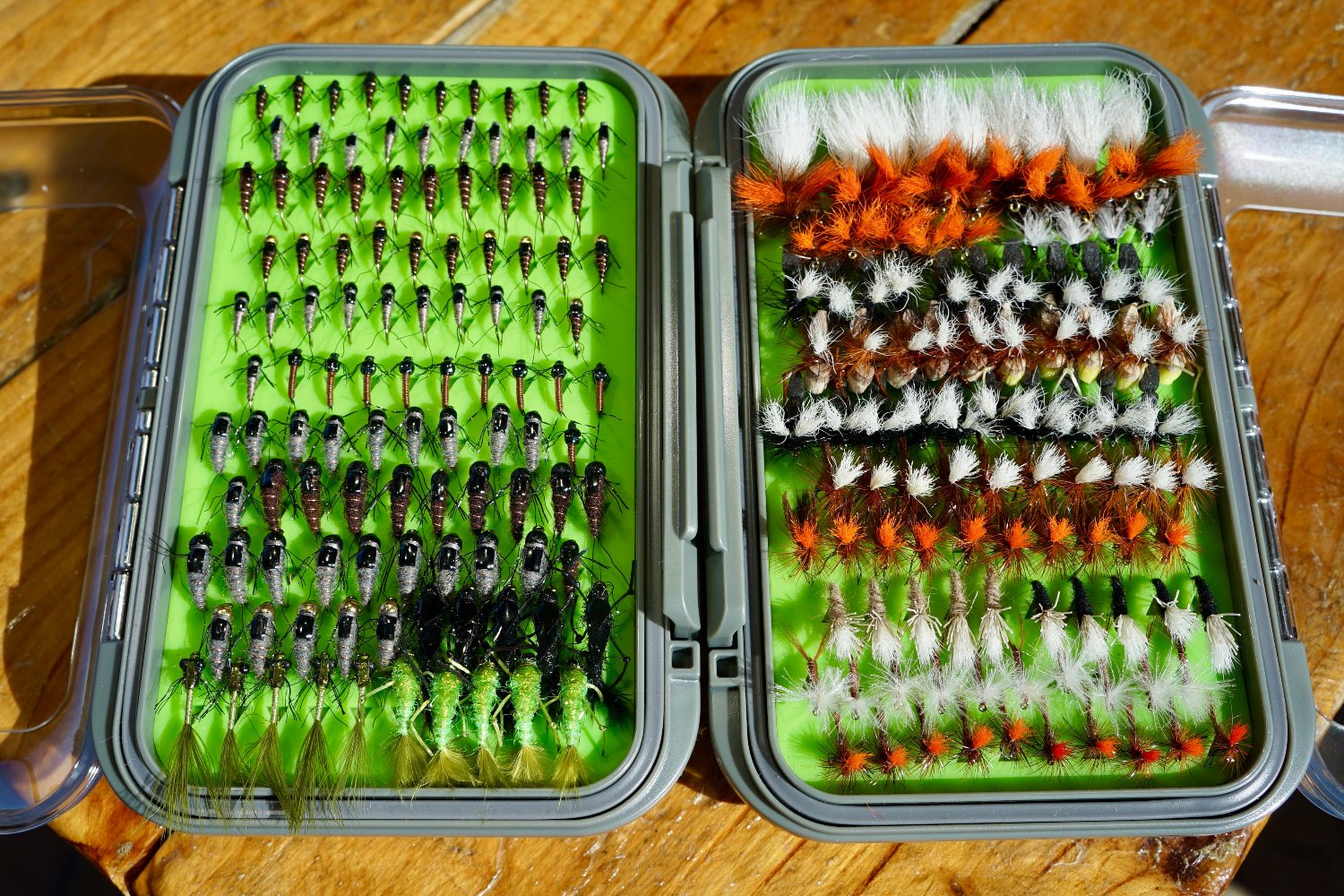 Loaded Fly Boxes