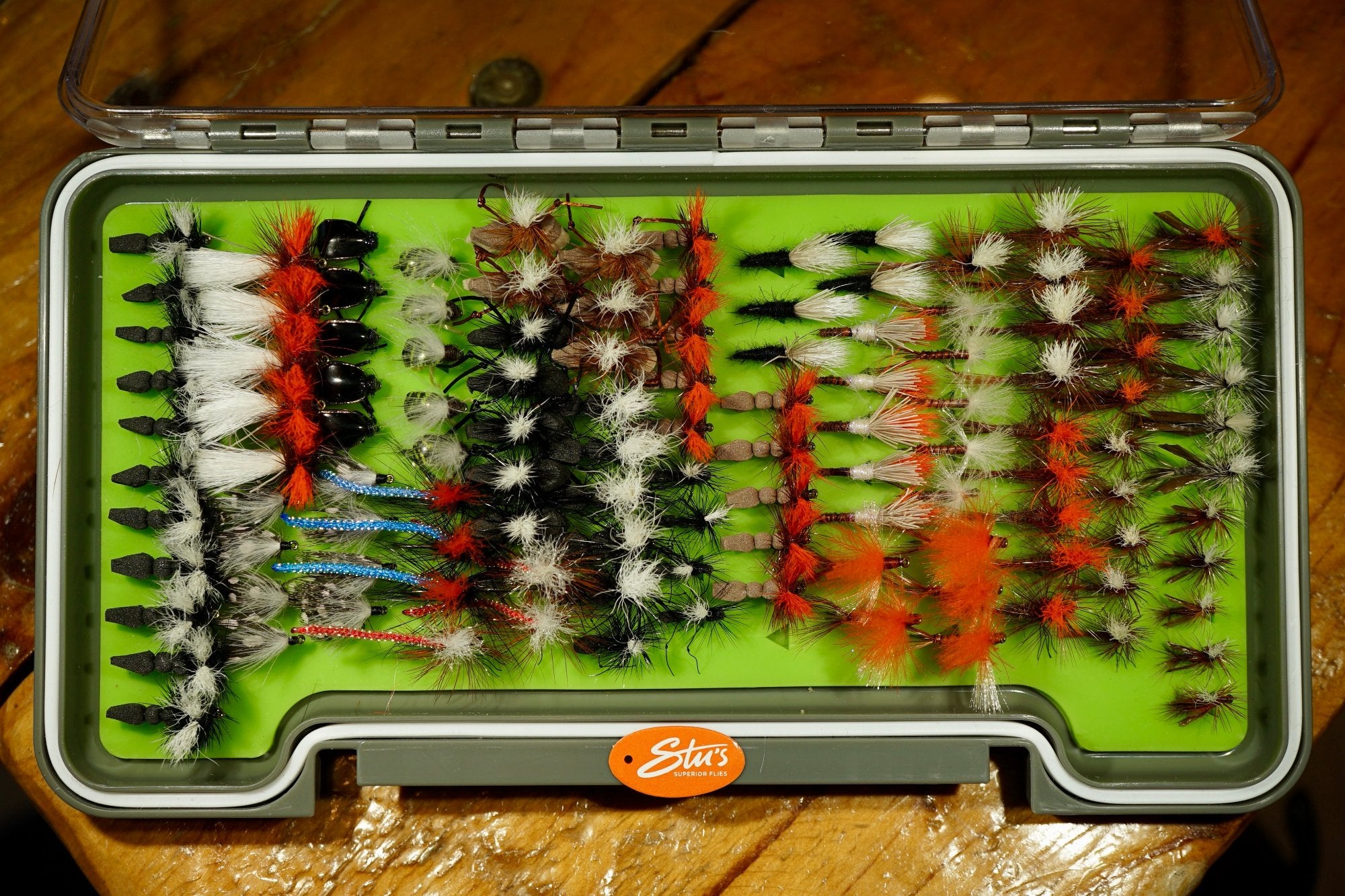 Loaded 7-S/M Dry Fly Mix-Slim Fly Boxes.